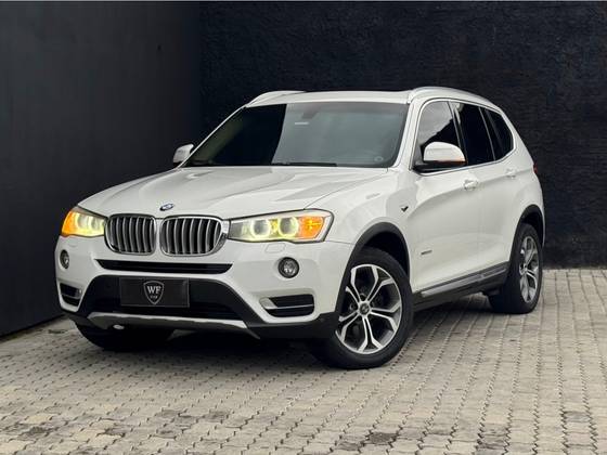 BMW X3 2.0 20I X LINE 4X4 16V GASOLINA 4P AUTOMÁTICO BMW X3 2.0 20I X LINE 4X4 16V GASOLINA 4P AUTOMÁTICO